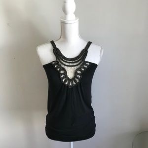 Black Party Top from Tom Wolfe